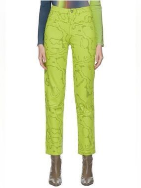 Paloma Wool Merapi Jeans Green Size 34 (XS)